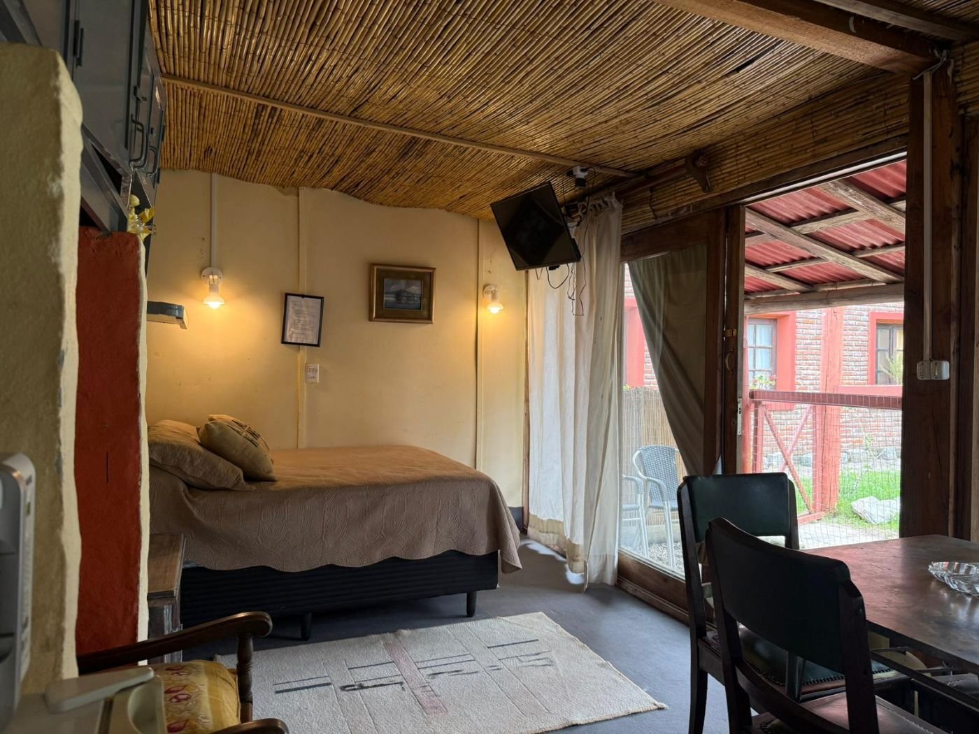 Dormitorio del monoambiente